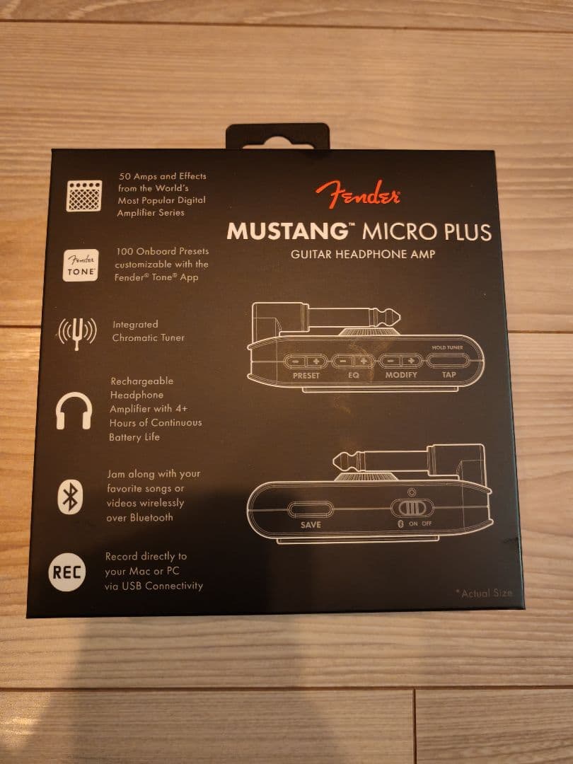 Fender Mustang Micro Plus ギター ヘッドフォンアンプ