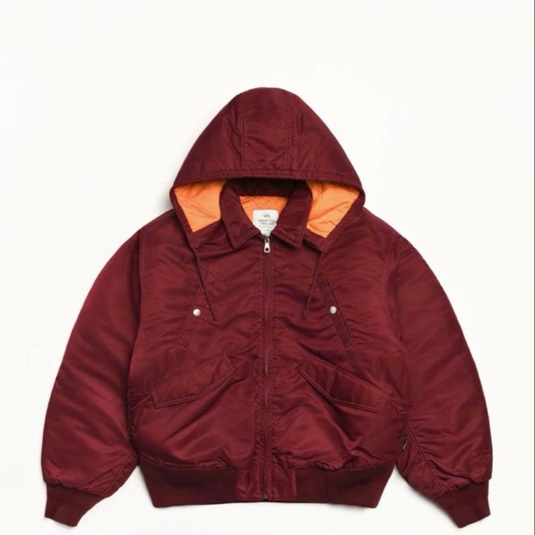 ジャケット・アウター STUSSY FLIGHT BOMBER