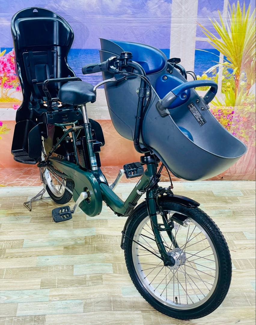 人気モデル！ギュット⭐️12AHパナソニック子供乗せ電動アシスト自転車Y3534