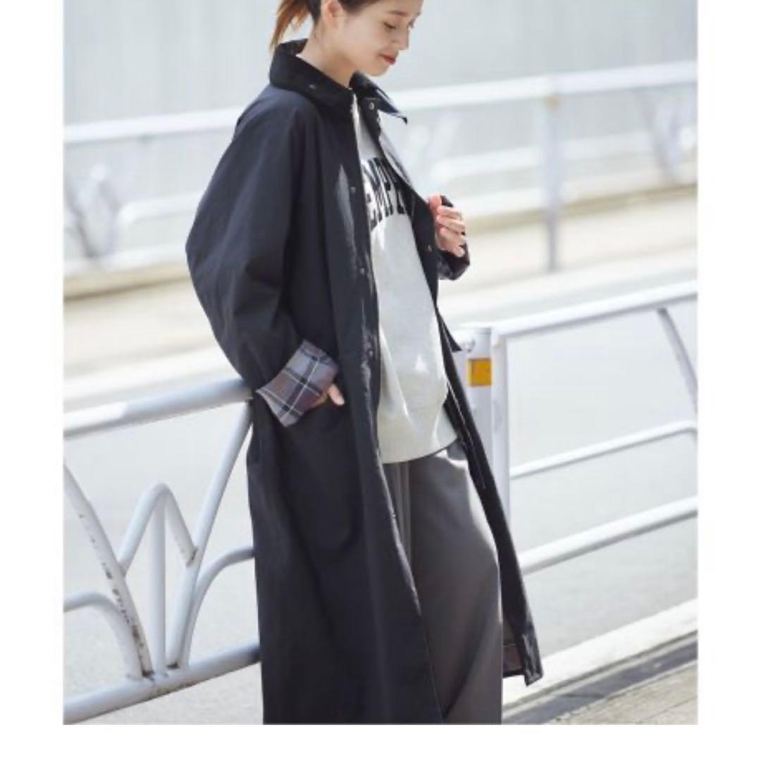 Barbour ロングコート38