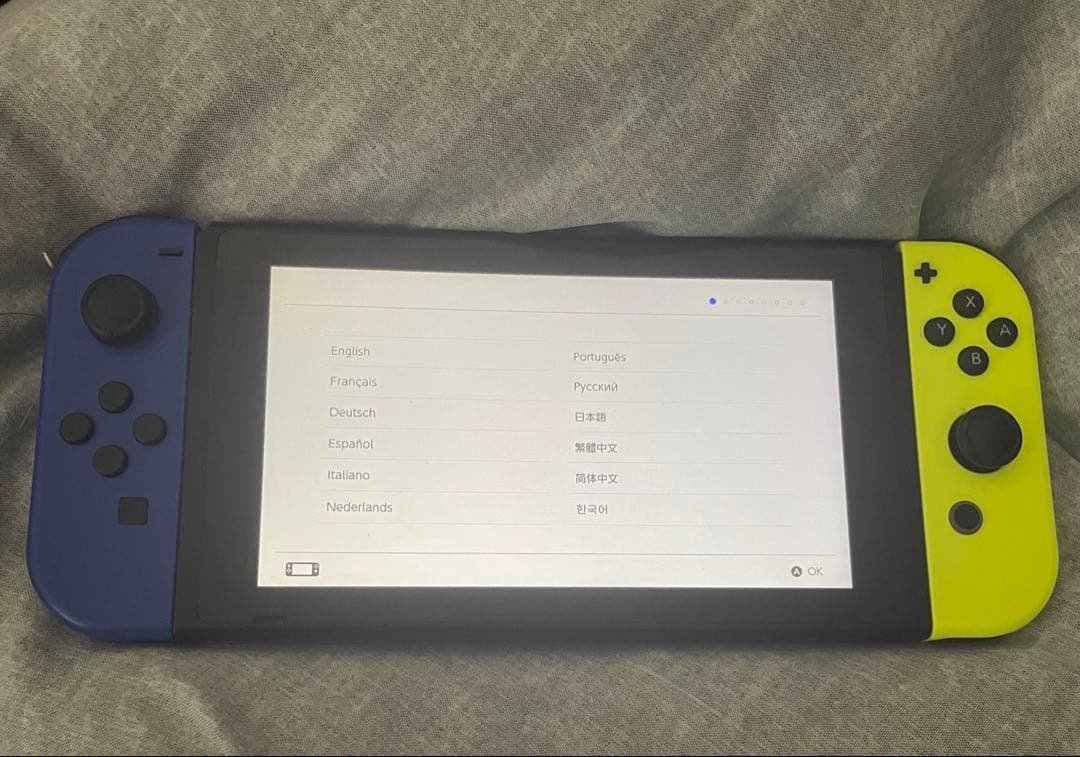 Nintendo Switch 本体 イエロー ブルー