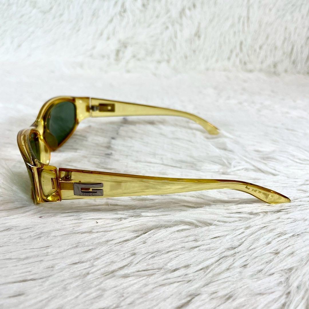 GUCCI　グッチ　サングラス　GG2456　グリーンレンズ　ブラウンフレーム