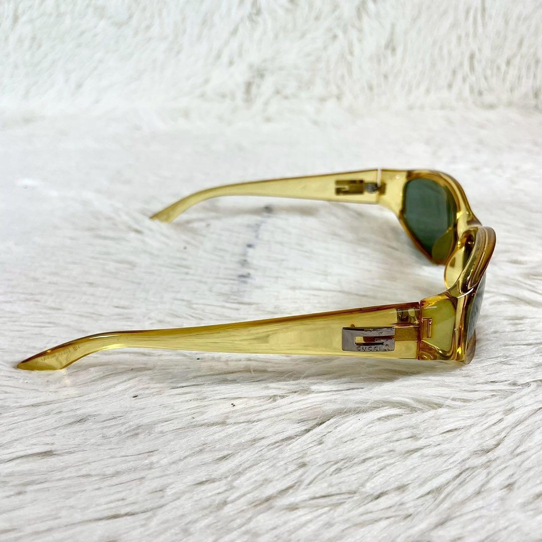 GUCCI　グッチ　サングラス　GG2456　グリーンレンズ　ブラウンフレーム