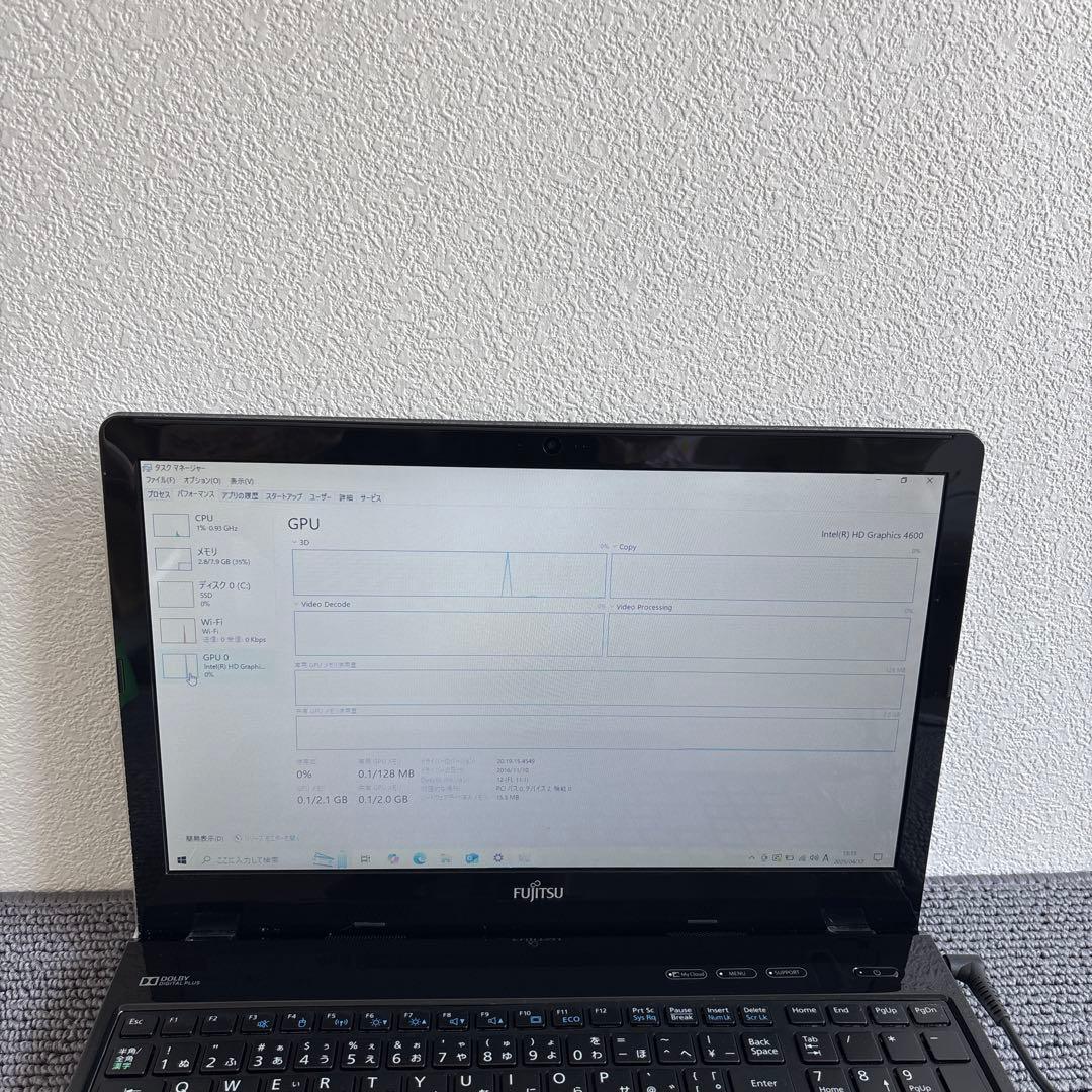 富士通lifebook AH53/U i7-4722HQメモリ8GB #5730