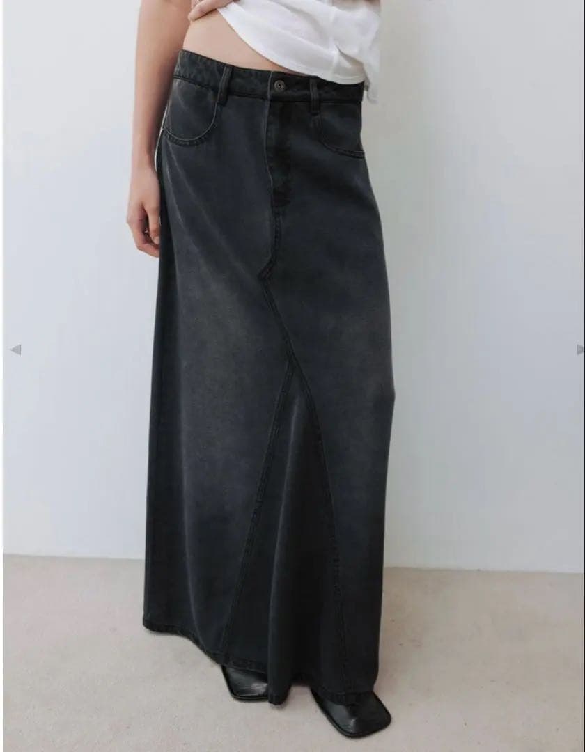 スカート Studio Doe - A-line Denim Skirt