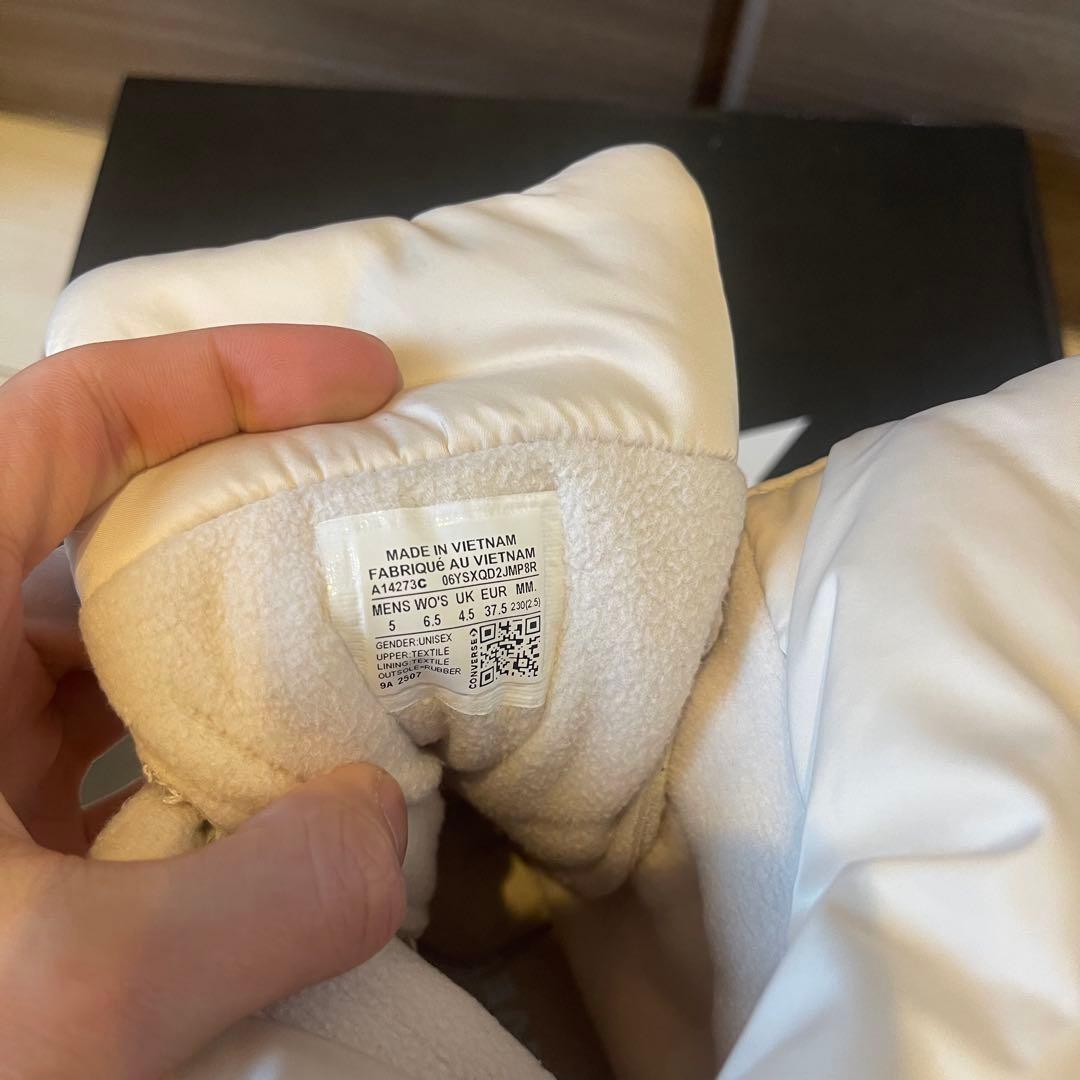 CONVERSE チャックテイラー　ホワイト 防水 23cm