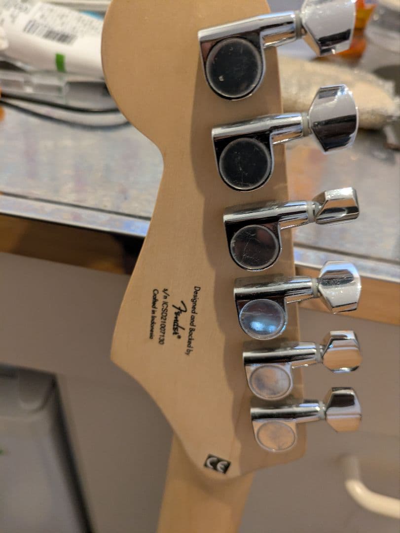 B*B様 Squier Stratocaster ケース付き、アクセサリー