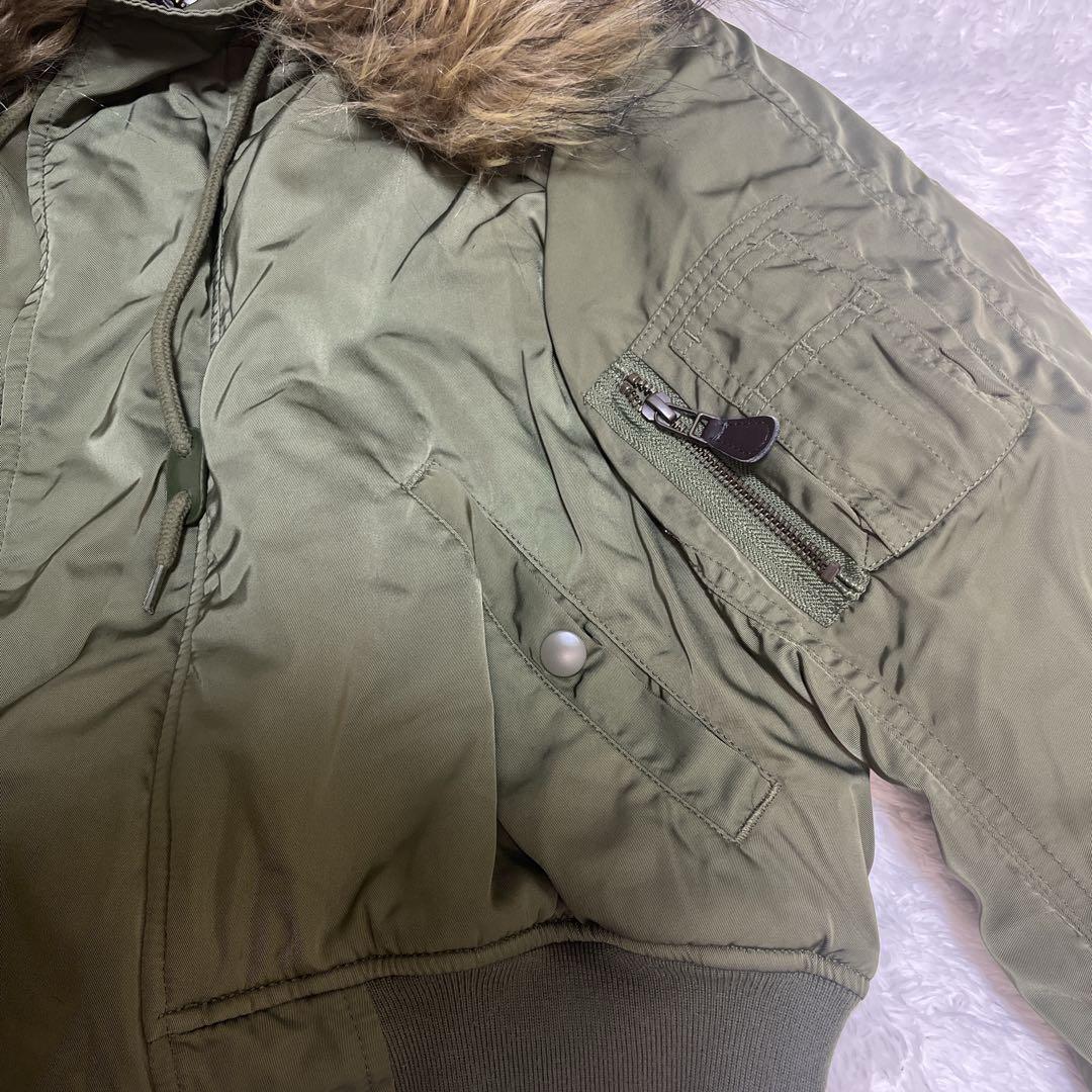 AZUL by moussy N-2B フライトジャケット 短丈 y2k 00s