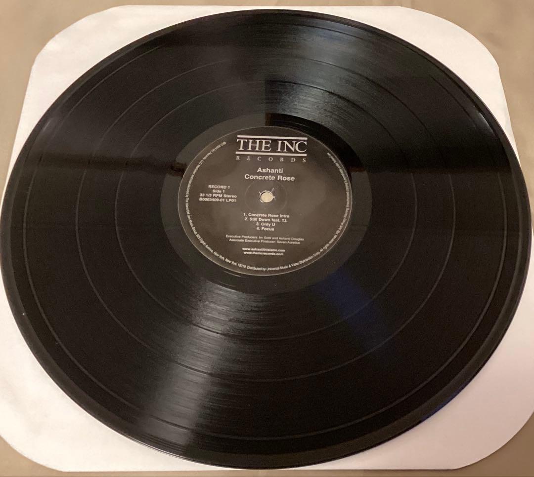 (USED)ASHANTI ‎ CONCRETE ROSE 2枚組レコードLP