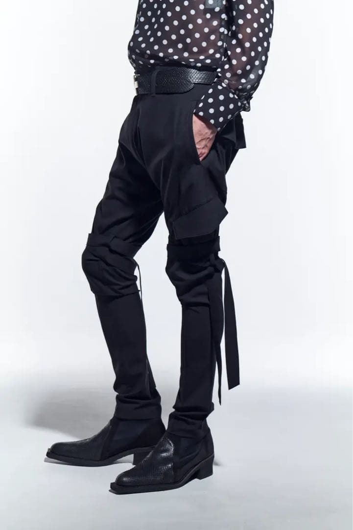 kiryuyrik 22SS サルエルボンテージパンツ