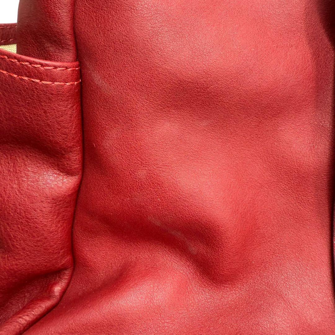 LONGCHAMP ロンシャン ボストンバッグ レザー ボルドー 肩掛け 大容量