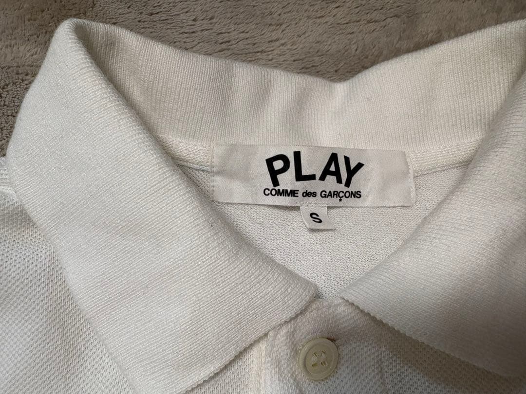 PLAY COMME des GARCONS ポロシャツ　S