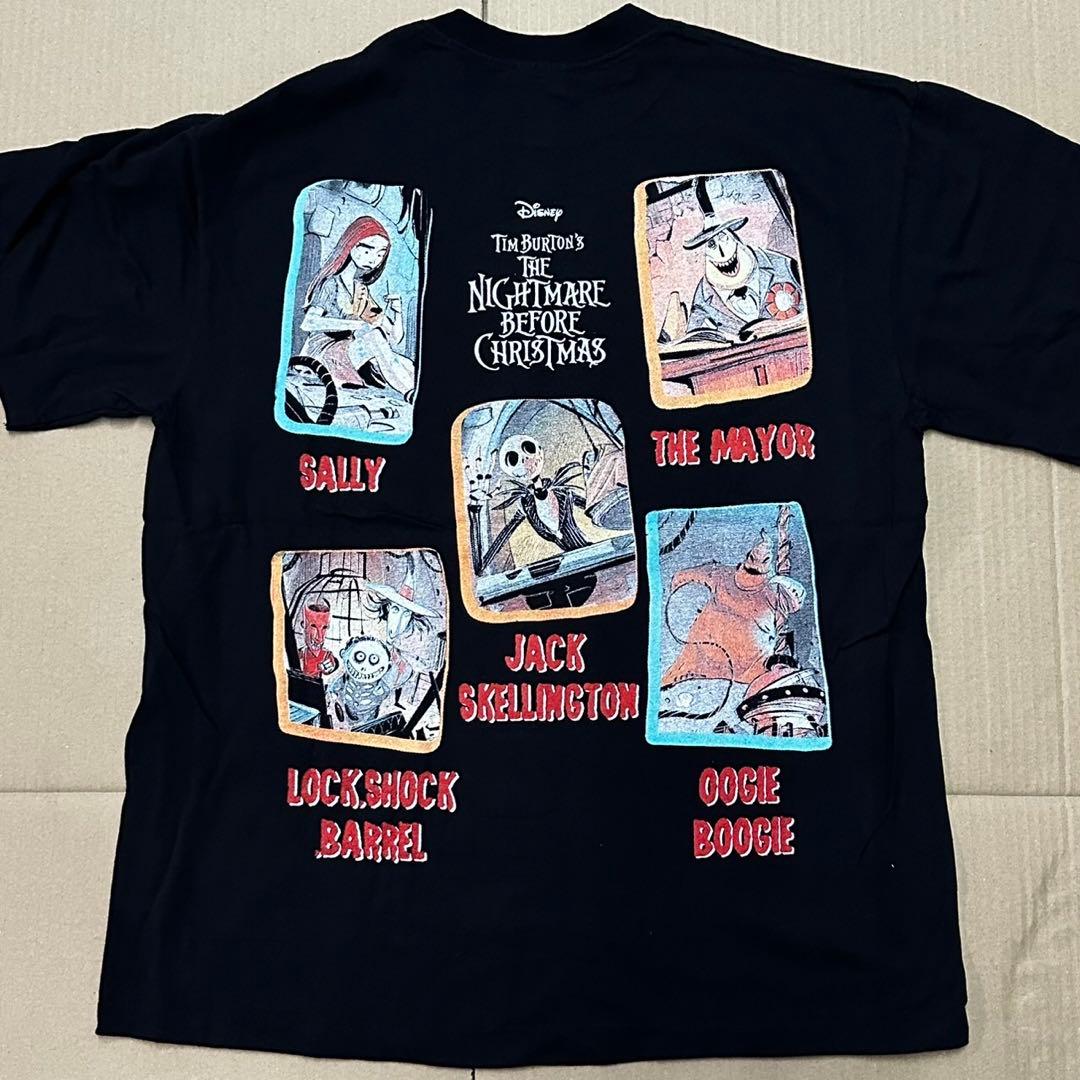 ナイトメア・ビフォア・クリスマス Tシャツ THE NIGHTMARE XL