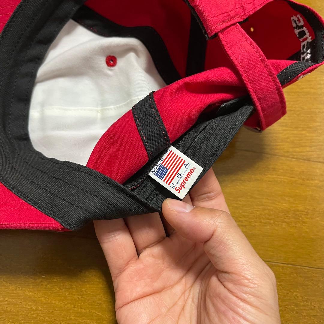 美品！シュプリームSupreme Ventile S Logo 6-Panel