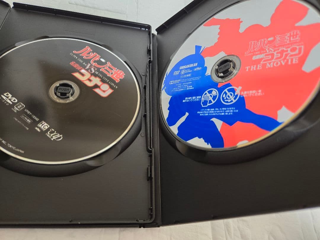 ルパン三世vs名探偵コナン THE MOVIE DVD レンタル　2巻セット