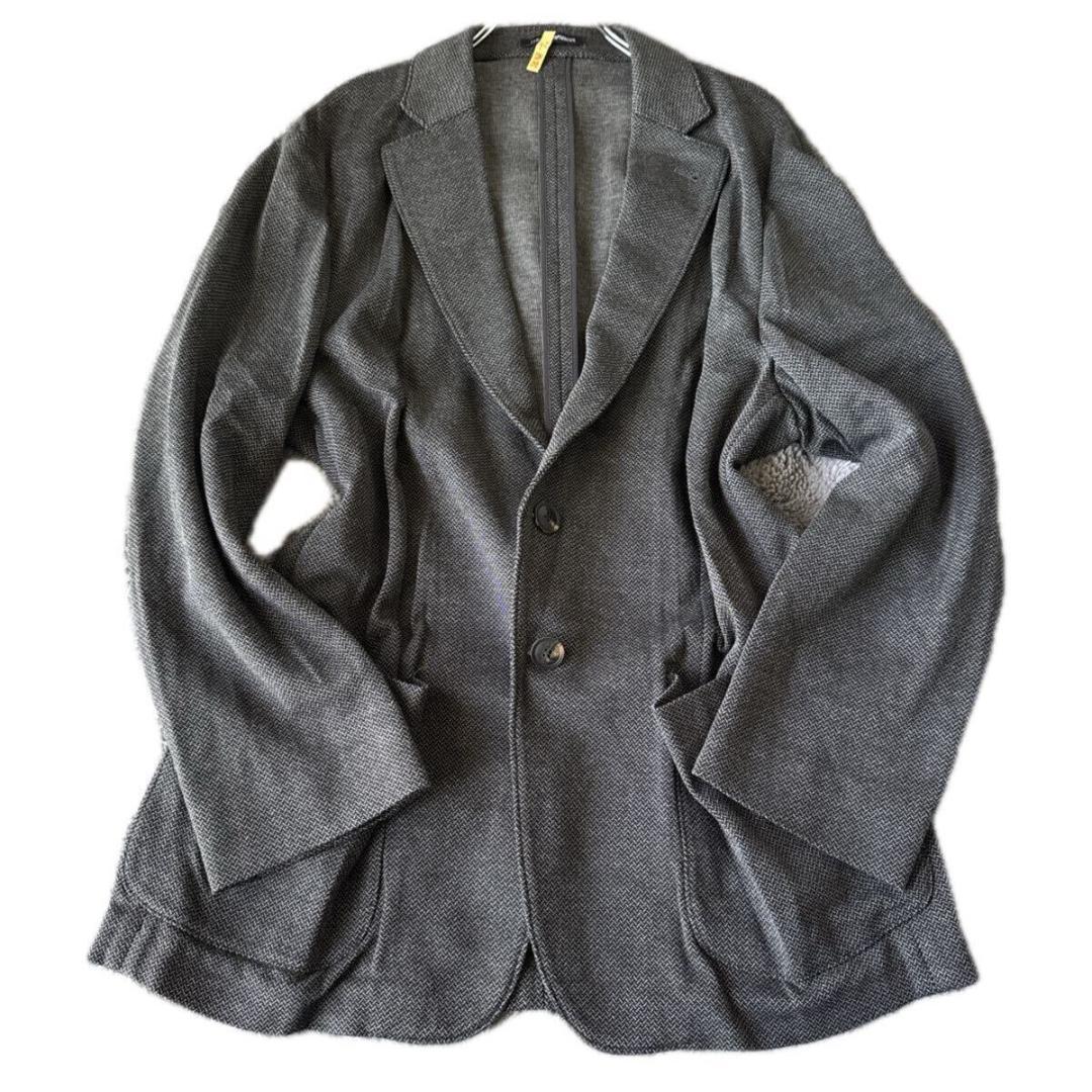 XXXL EMPORIO ARMANI テーラードジャケット アンコン グレー