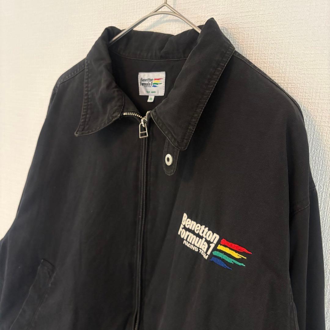 Benetton Formula 1 企業系 スイングトップ コットンブルゾン