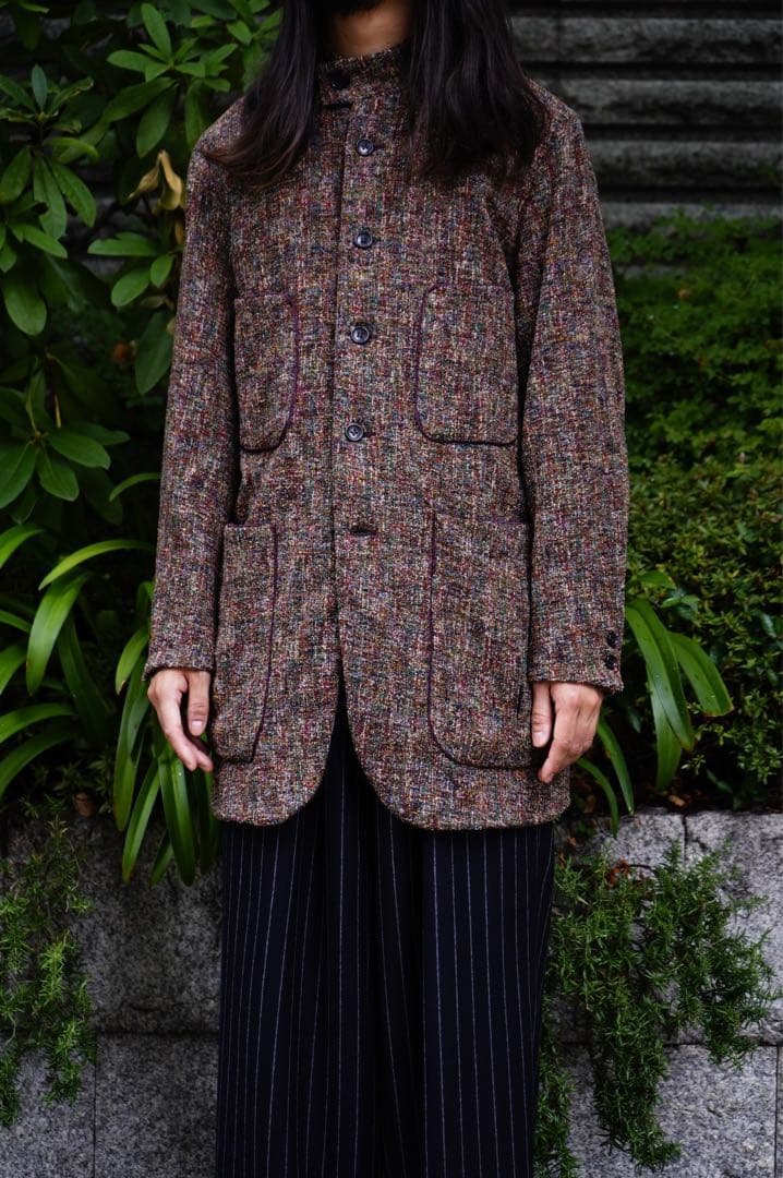 【極美品】23AW 定価18万 NICENESS ナイスネス ツイードジャケット
