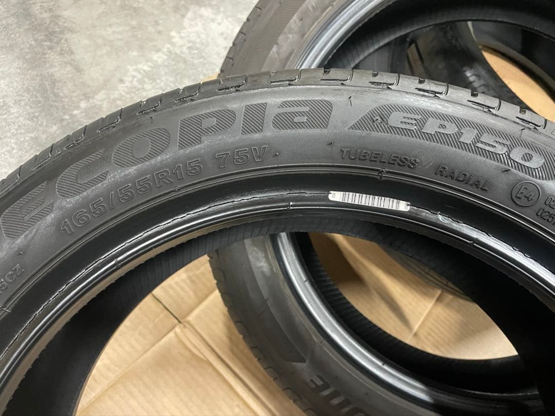 値下げ165/55R15 中古タイヤ　4本