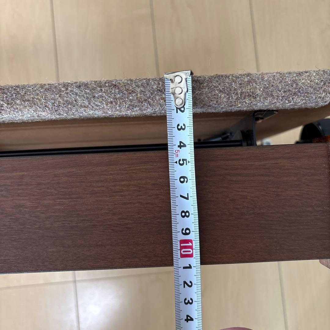 ピアノ用足台ブラウン