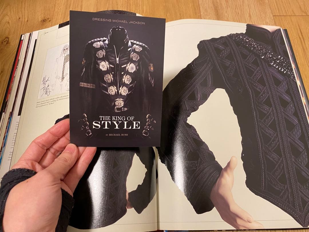 THE KING OF STYLE マイケル・ジャクソン衣装写真集＆ポストカード
