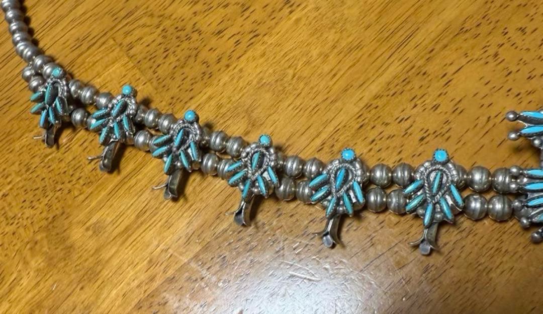 Zuni ターコイズ ナジャ スカッシュブロッサム