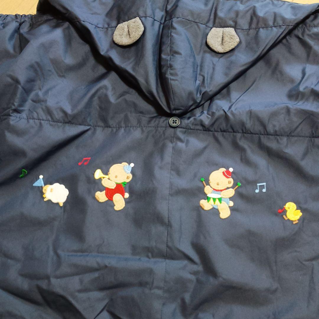 新品　タグ付き　抱っこ紐ケープ　ファミリア　ネイビー