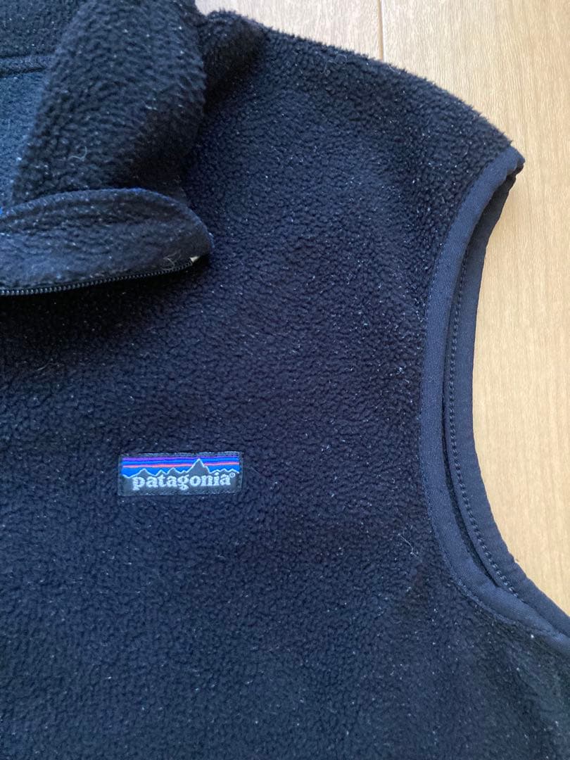 Patagonia 【⭐️アメリカ製】　フリースベスト　 Lサイズ　色：黒