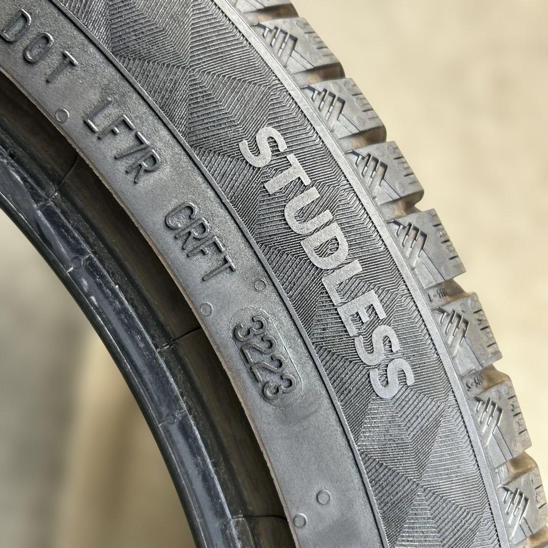❷コンチネンタル　スタッドレス　２本 ２２５/４５R１７ノースコンタクト nc6