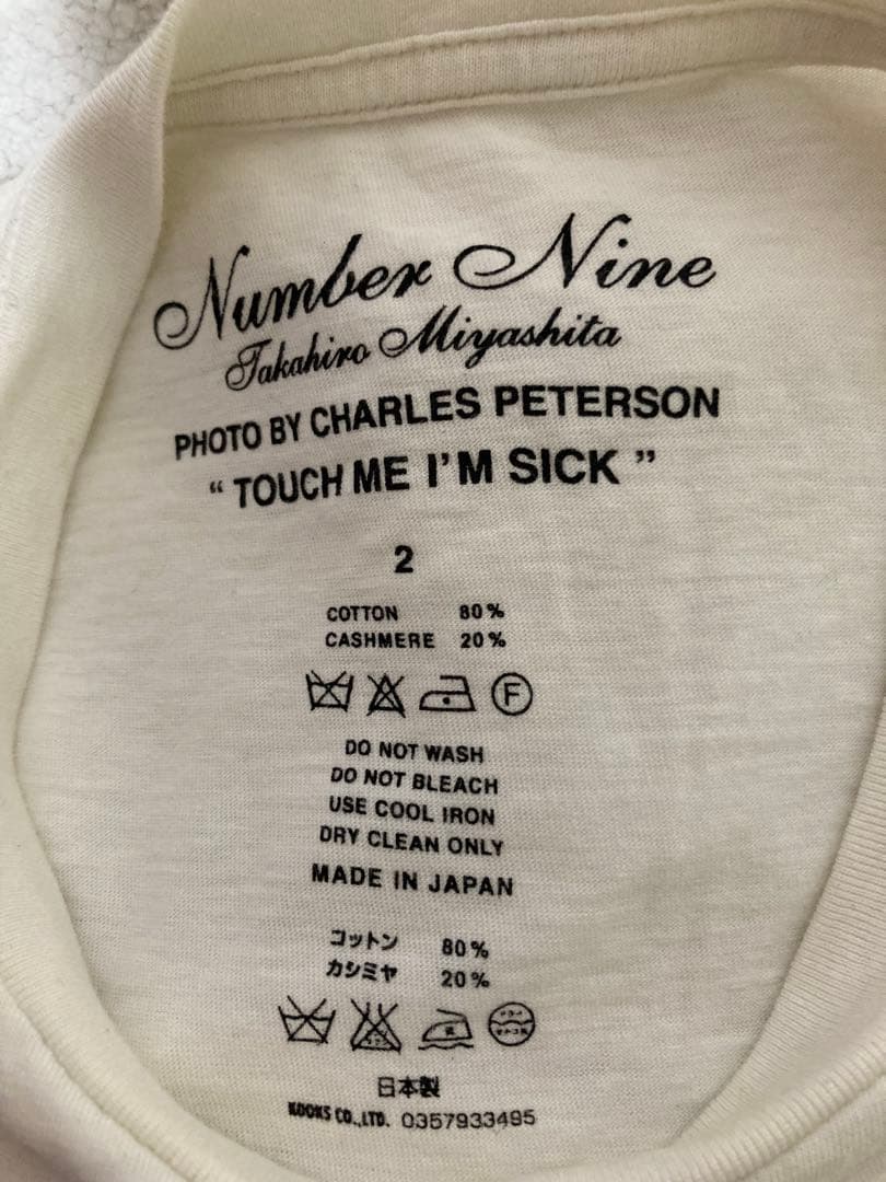【わっさー様】NUMBER（N)INE ニルヴァーナ カートコバーン Tシャツ