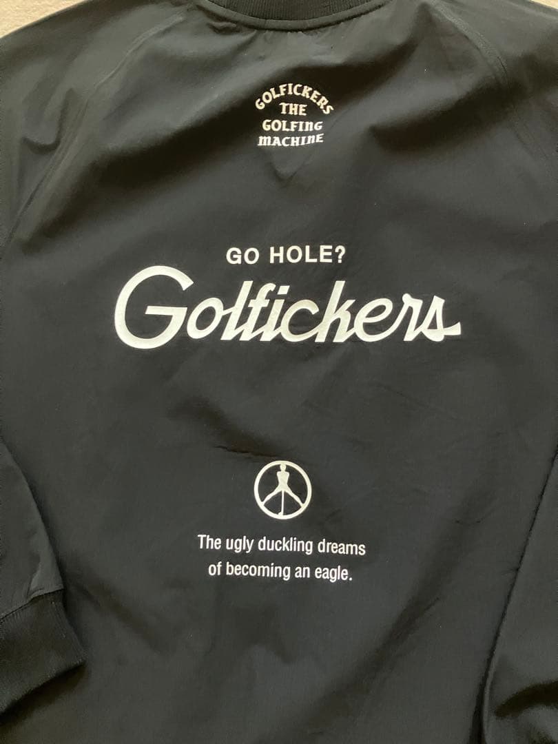 m*k様 ゴルフィッカーズ　Golfickers Pullover ブラック　L