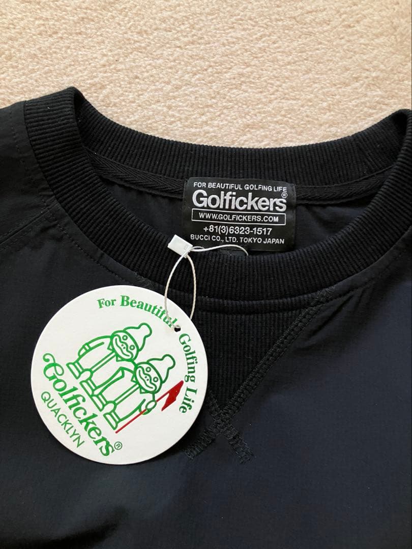 m*k様 ゴルフィッカーズ　Golfickers Pullover ブラック　L