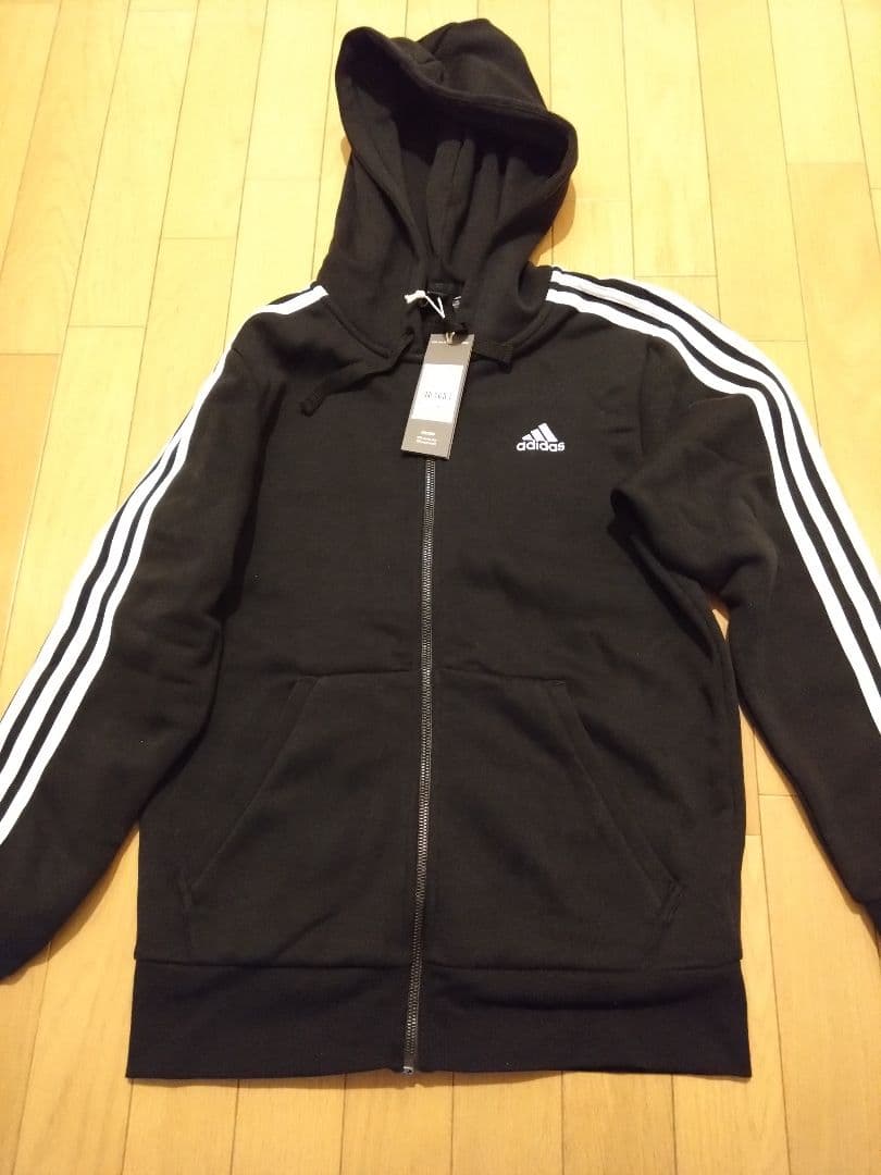 【新品タグ付き】adidas メンズ M セットアップ ジャージ上下 ブラック