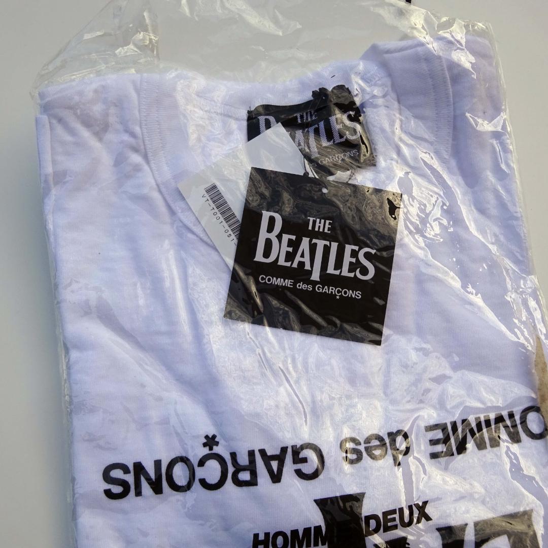 新品THE BEATLES ビートルズコムデギャルソンTシャツ半袖TシャツM