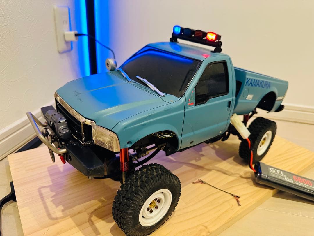 し*ん様 タミヤ　フォードF-350 フルオペ　4WD クローラー 仕様