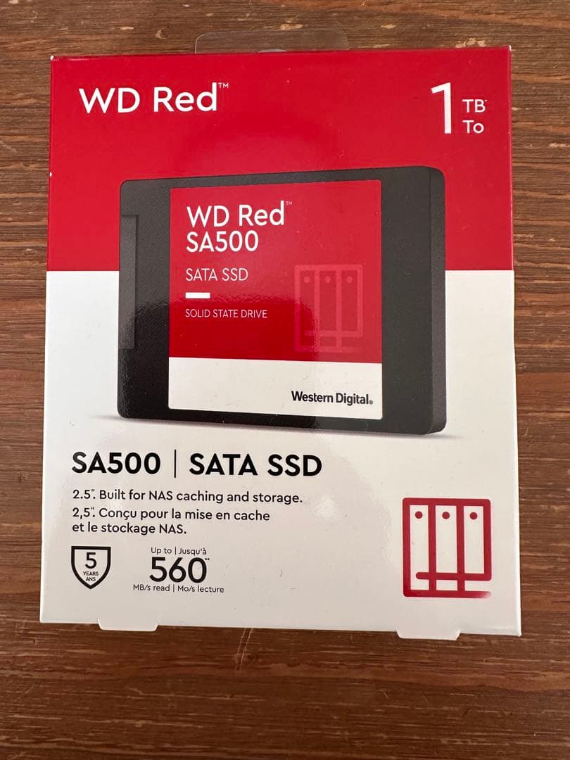 内蔵型SSD WD Red SA500 1TB SATA SSD