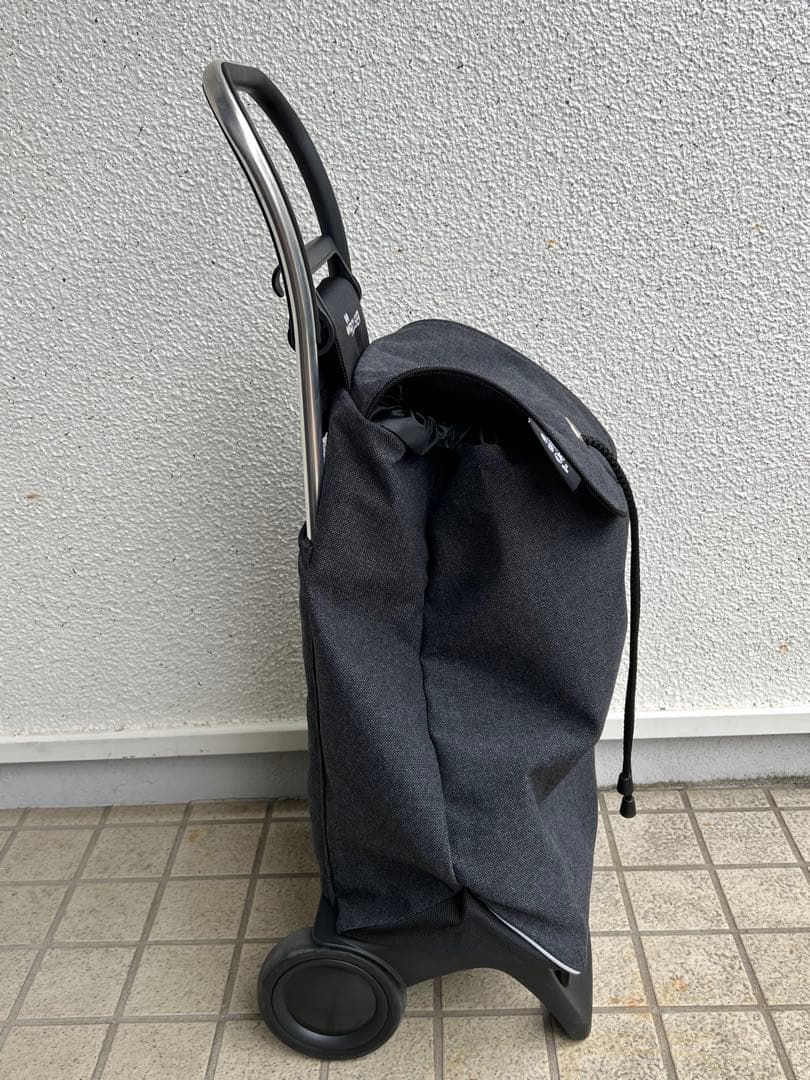美品✨ROLSER ロルサー　折畳み　ショッピングカート ツイードGY 36L