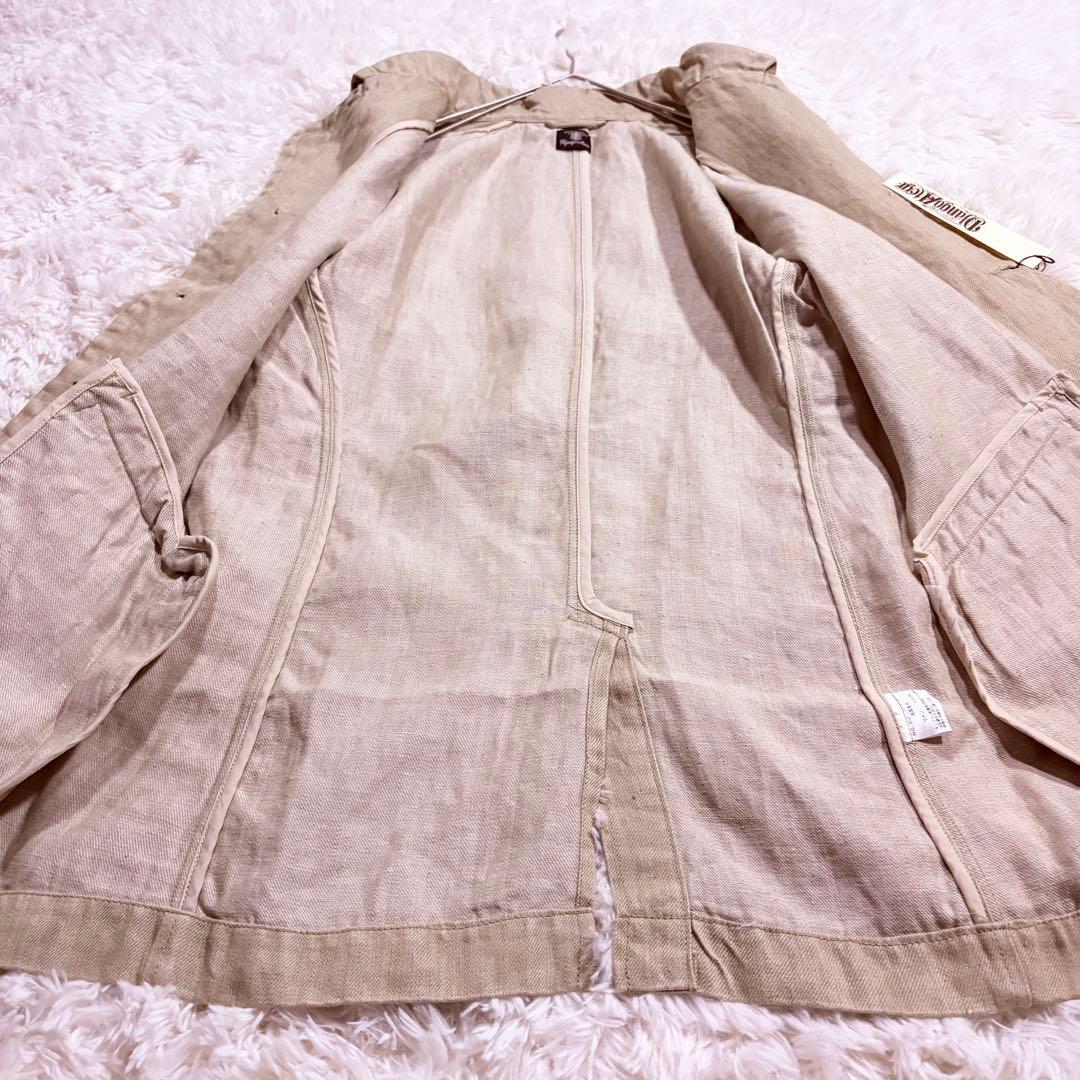6171 タグ付き ジャンゴアトゥール リネン ジャケット S