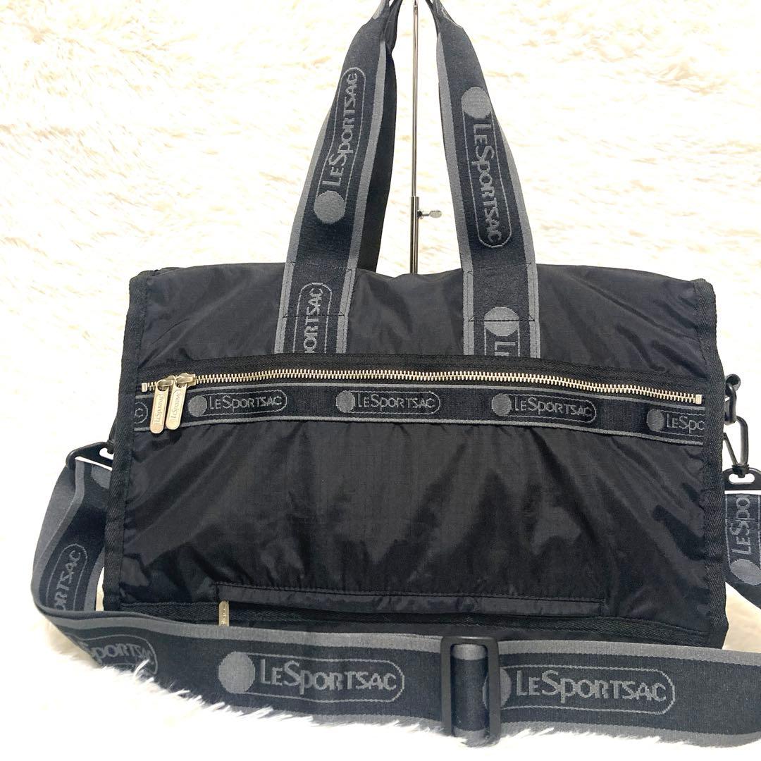 希少✨極美品★レスポートサック ヘリテージ ウィークエンダー ロゴテープ