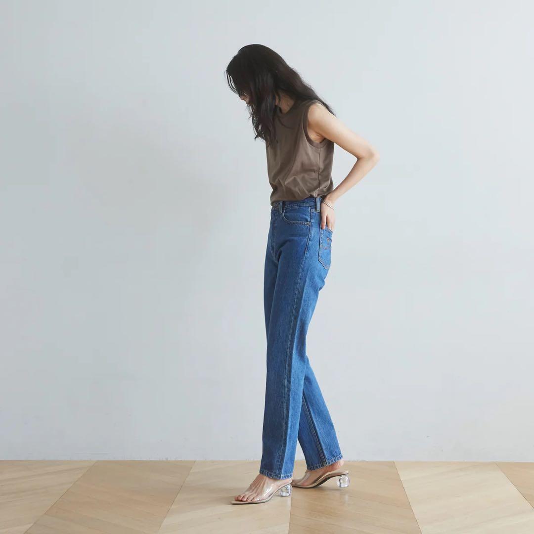 ※Hams　ハイウエストSlimストレート SRN02 25inch