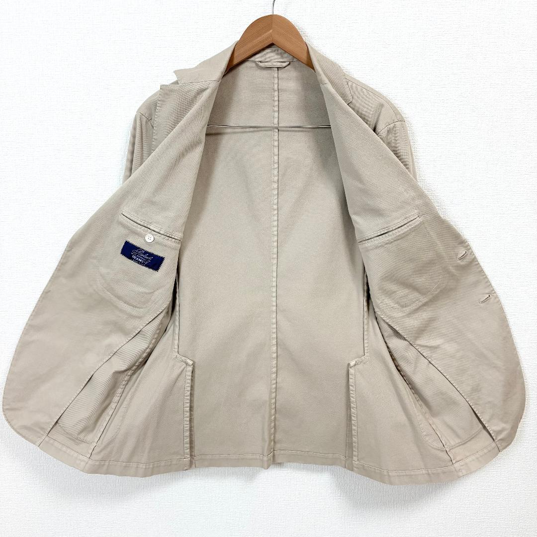美品 Belvest BEAMS F別注 テーラードジャケット 50 ベージュ