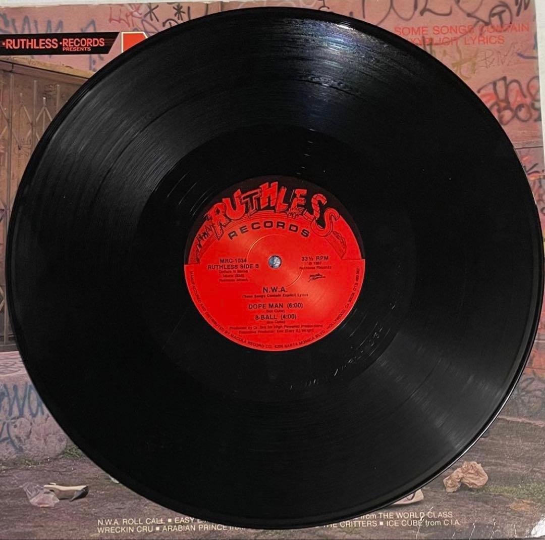 名盤 N.W.A. 洋楽 レコード HIPHOP westcoast Grap