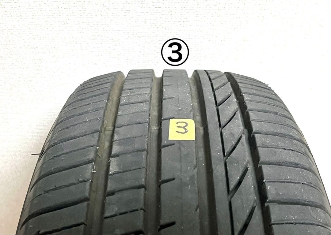 Bセットの価格です 【夏タイヤ185/60R15】中央部2本の溝残7.3㎜以上有