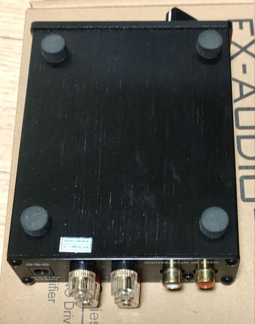 FX-AUDIO FX-1001Jx2 デュアルモノラル パワーアンプ 電源付