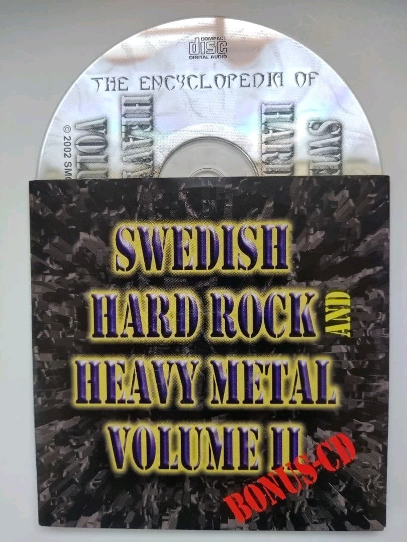 洋書 encyclopedia swedish hard rock & heavy