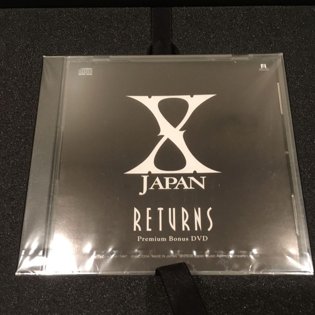 開封のみ！美品！X JAPAN/X JAPAN RETURNS 完全版 DVD
