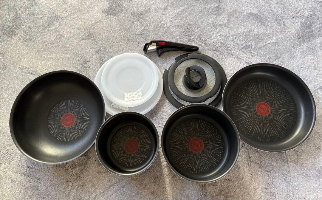 T-fal インジニオ・ネオ ロイヤルブルー 9点セット 取っ手付き