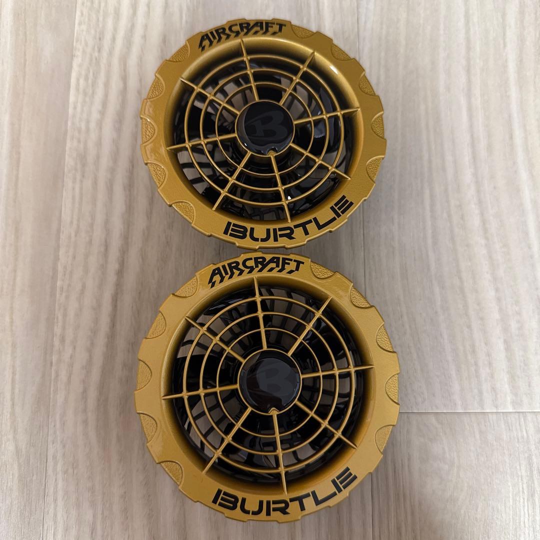 BURTLE AIRCRAFTファンユニット19V メタリックゴールド
