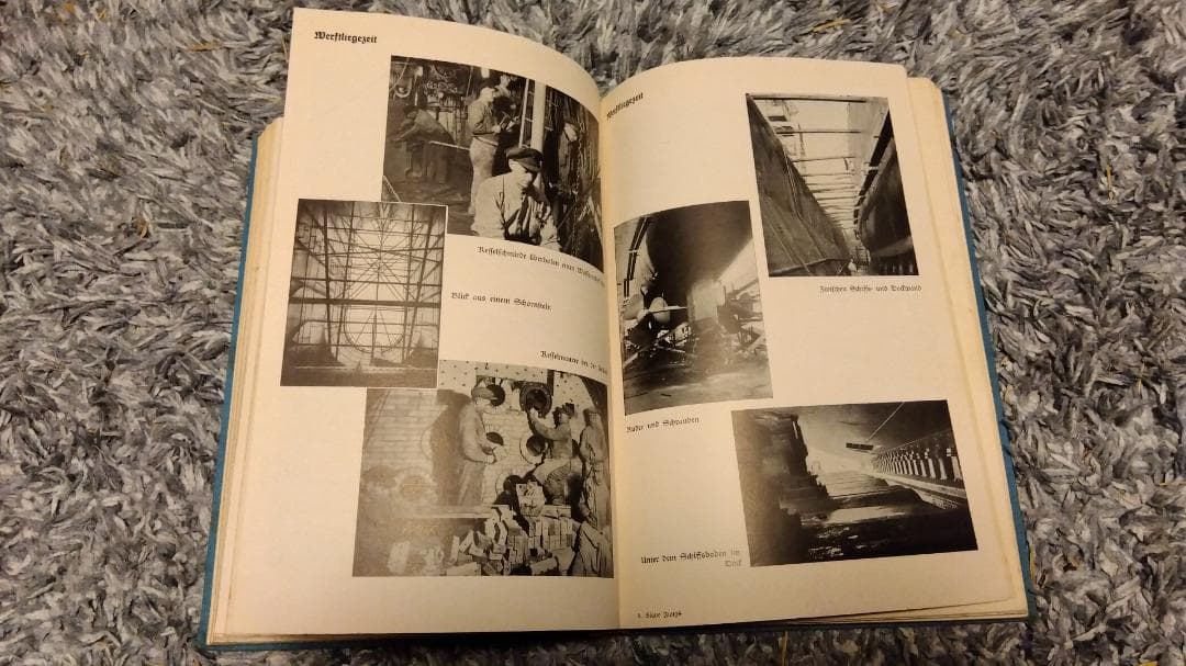 【古書】Blaue Jungs an Kesseln und Maschinen