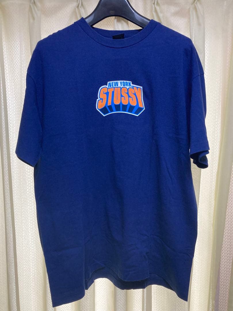 STUSSY Tシャツ 90s 紺タグ USA製　最終値引き